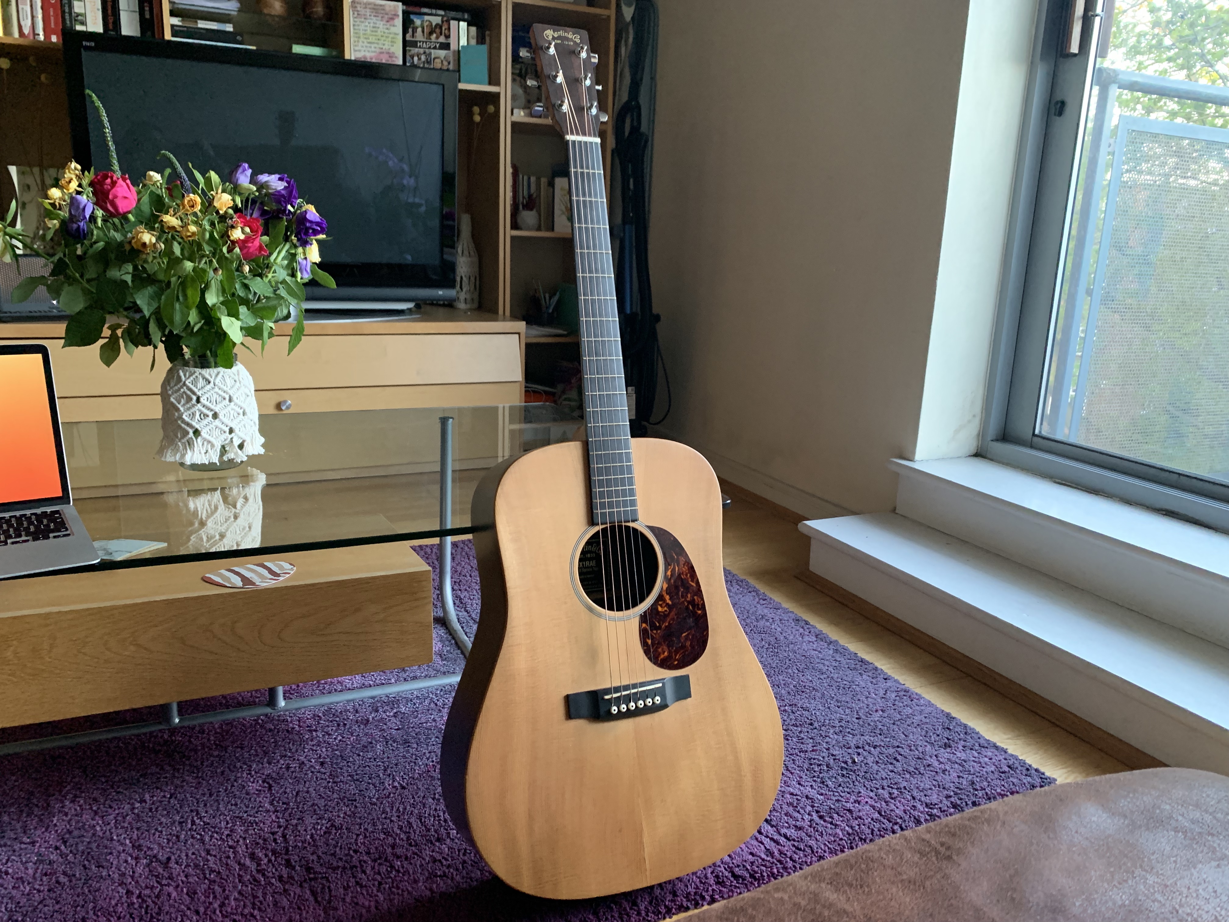 Martin x series dx1rae dreadnought (acoustic electric)
