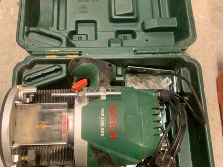 Handöverfrös med div frässtål