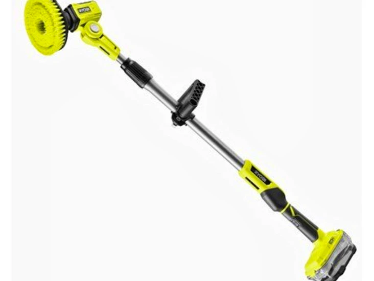 Roterende vaskebørste for fasade rengjøring