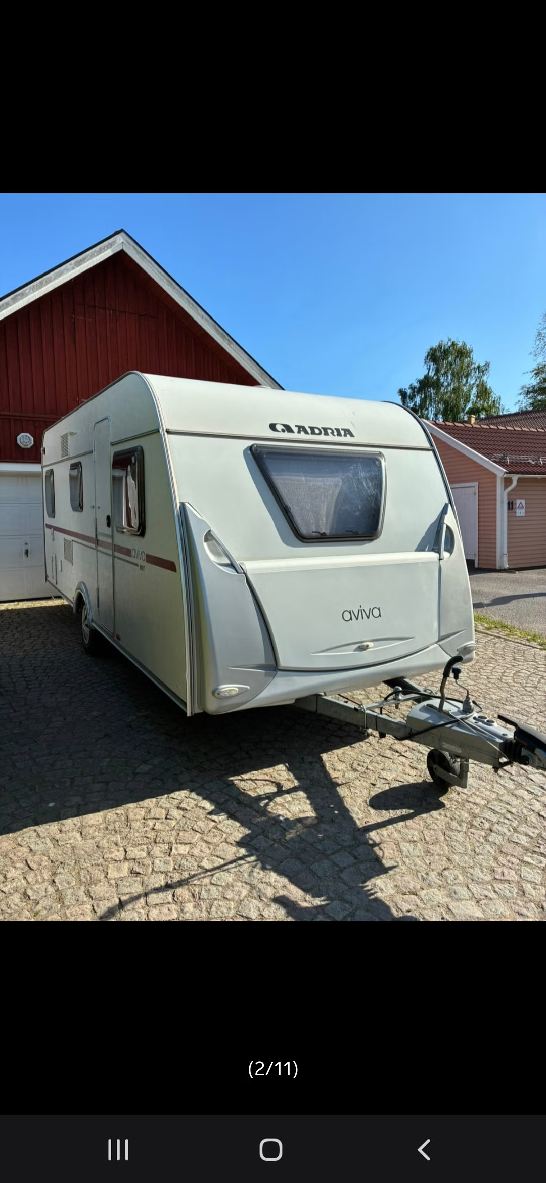  adria aviva 512  barnkammarvagn 2013
