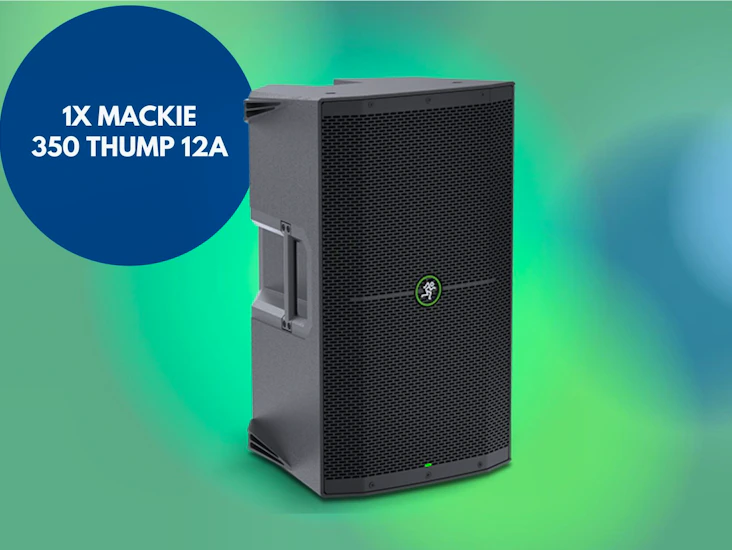Mackie 350 thump 12a speaker speakers music