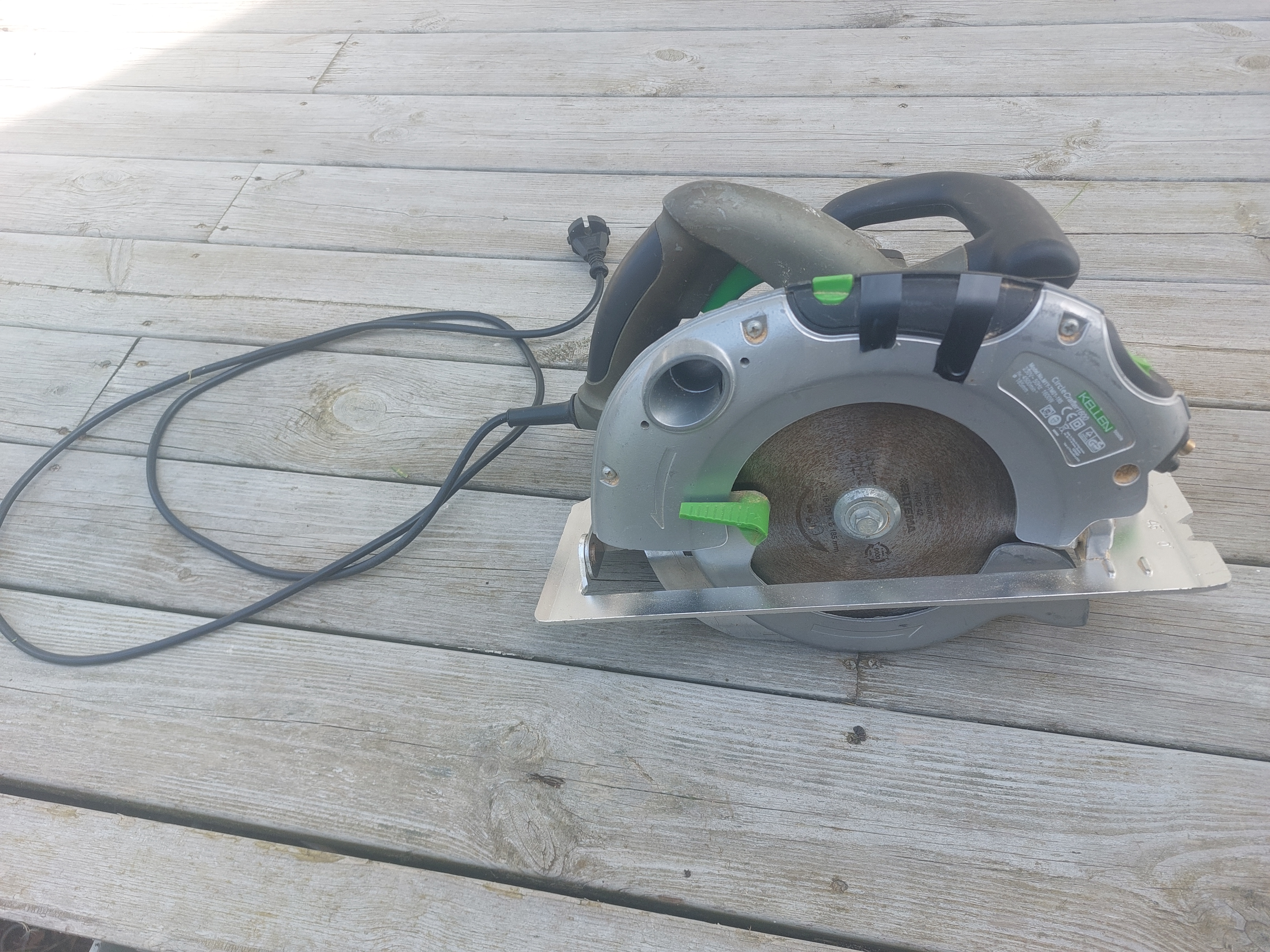 Cirkelsåg kellen circle crafter 1600