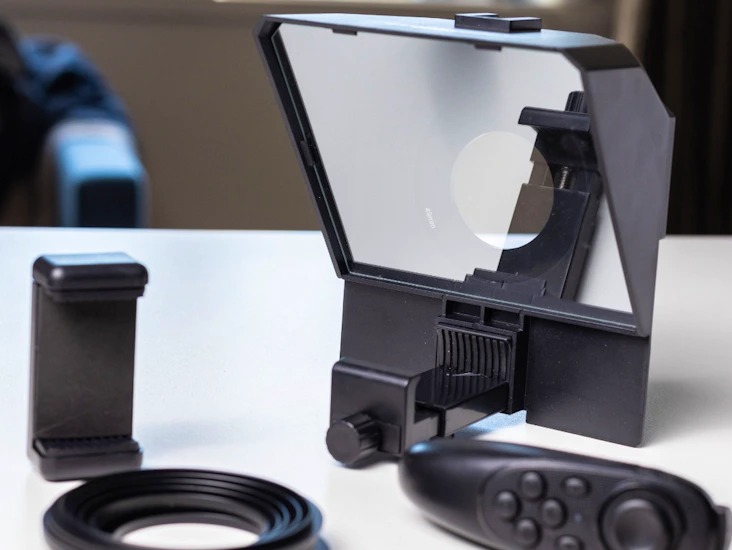Teleprompter som fungerer med telefon