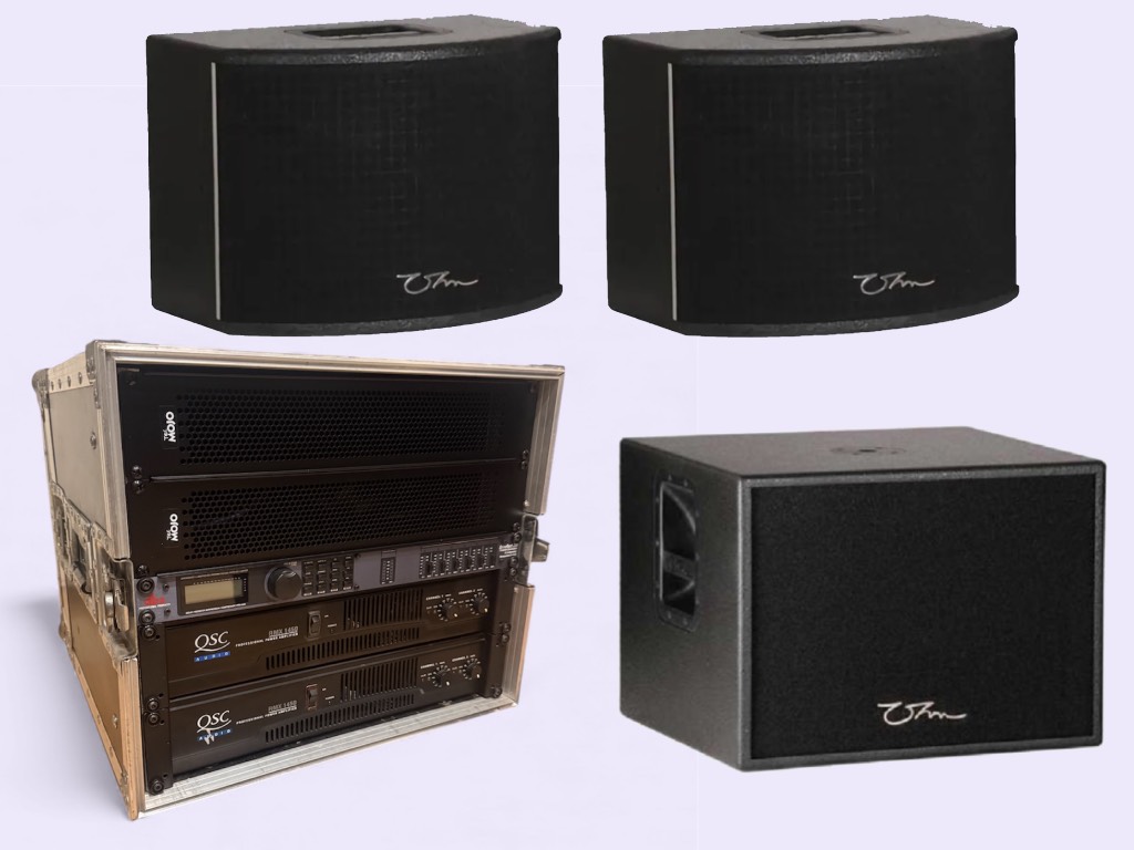 Ohm br series full pa system