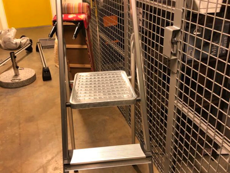 Trappstege 4 steg i aluminium