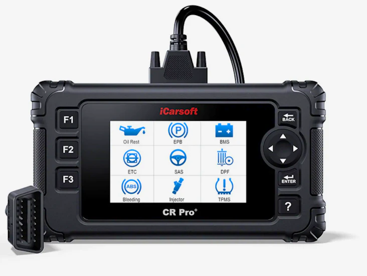 Icarsoft cr pro+ felkodsläsare