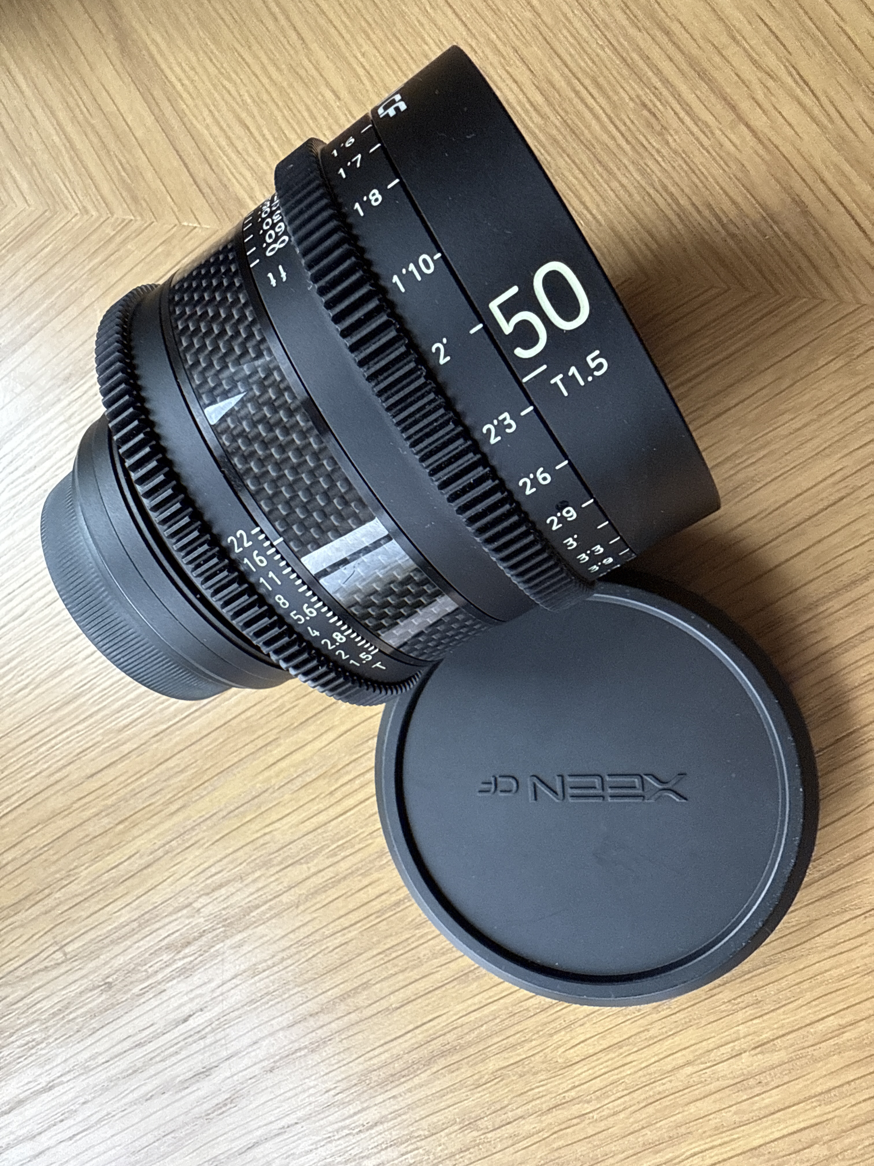 Samyang xeen cf 50mm t1.5 - ef fit