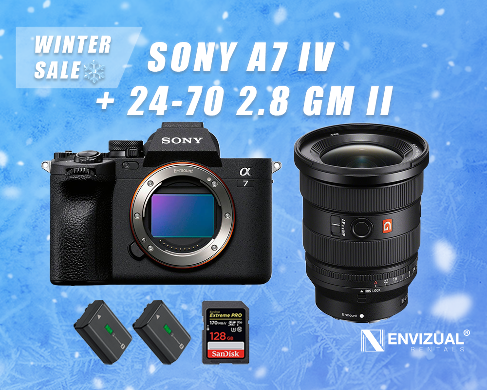 Sony a7 iv 4 + 24-70mm 2.8 g master gm ii lens - sony a7iv