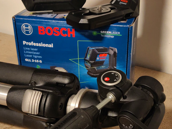 Linjelaser bosch professional gll 2-15 g