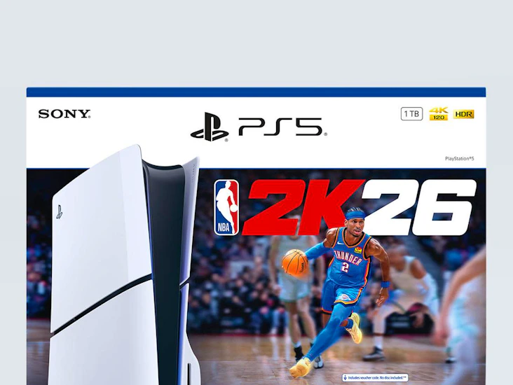 Playstation 5 with 2 controllers fc26, nba 2k26 and various games included