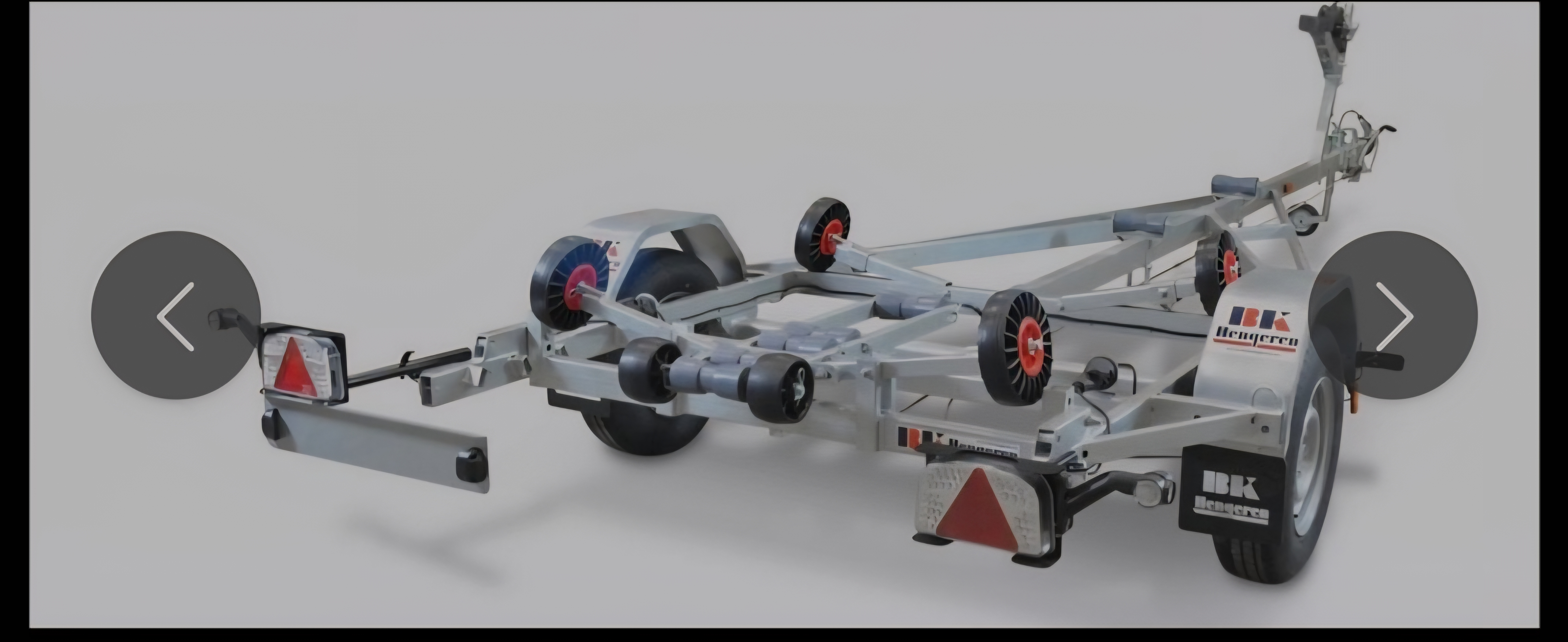 Bk-hengeren for båter opp til 22fot og/eller 1150kg. 