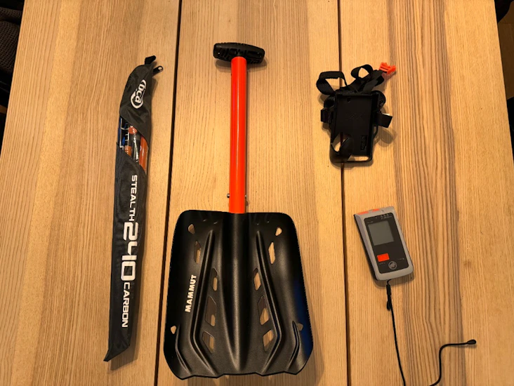 Mammut skredpakke m. karbon