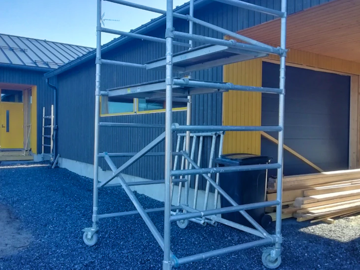 Rakennus / maalaus telineet