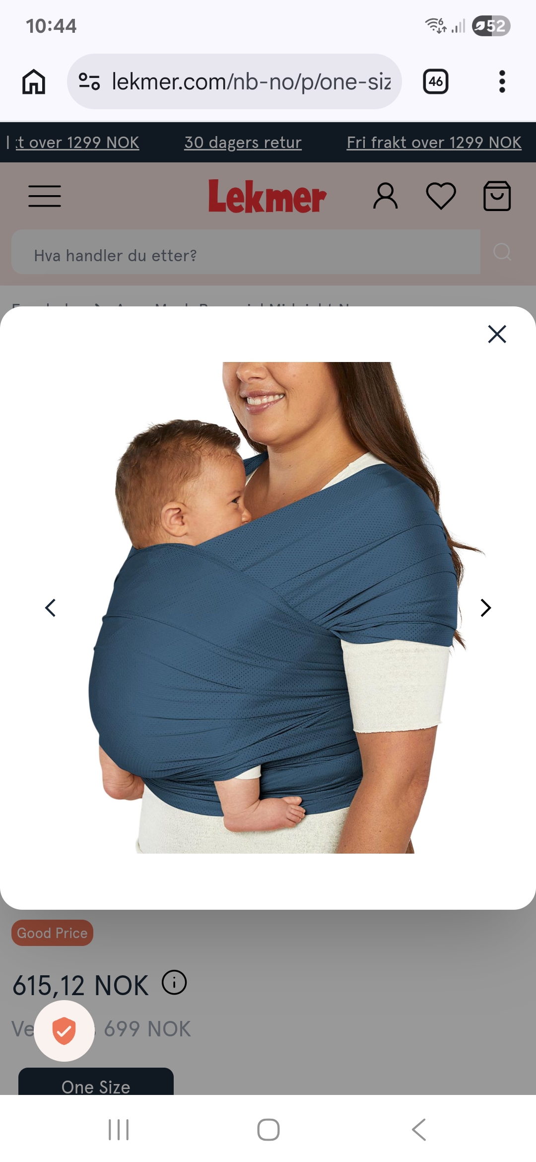 Bæresjal ergobaby