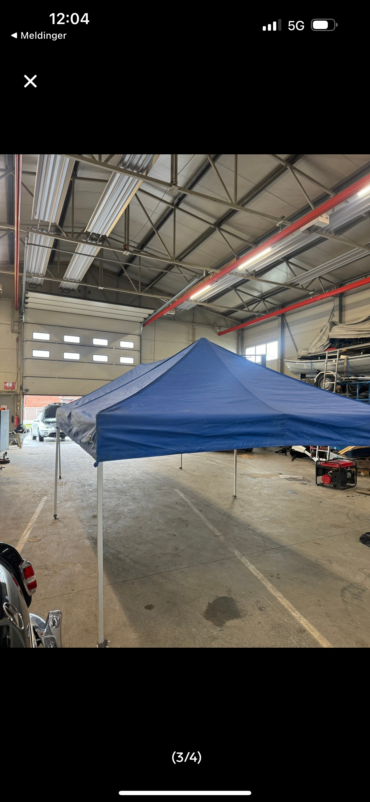 Partytelt/håndtverker telt