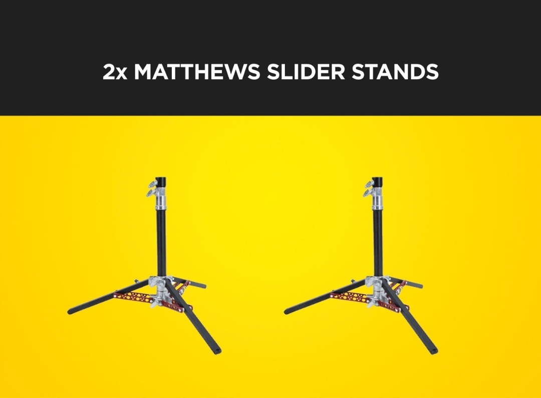 2 x matthews slider stands
