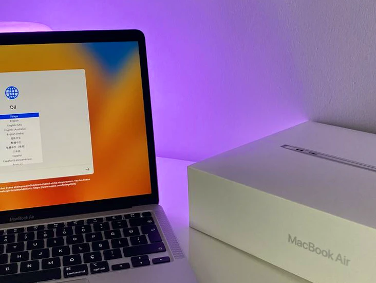 Brand new macbook air – sleek, powerful, and ready to use!🔥