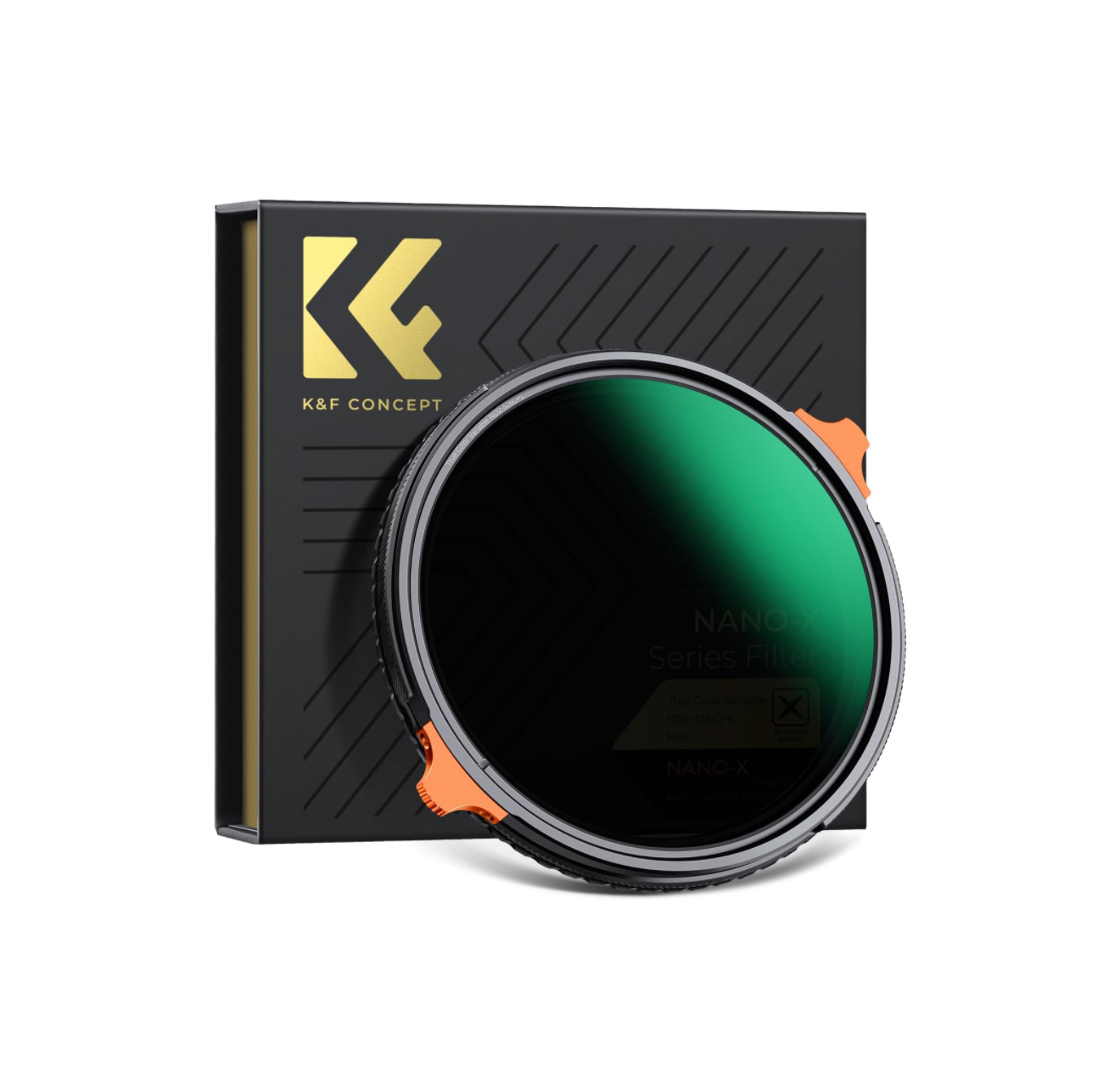 K&f concept 82mm true color variable nd2-32 nd filter and cpl circular polarizing lens filter