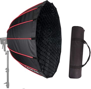 Laofas d120a deep parabolic softbox with bowens mount