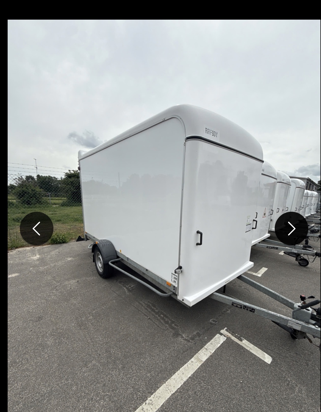 Flyttsläp stor 11,5m3  