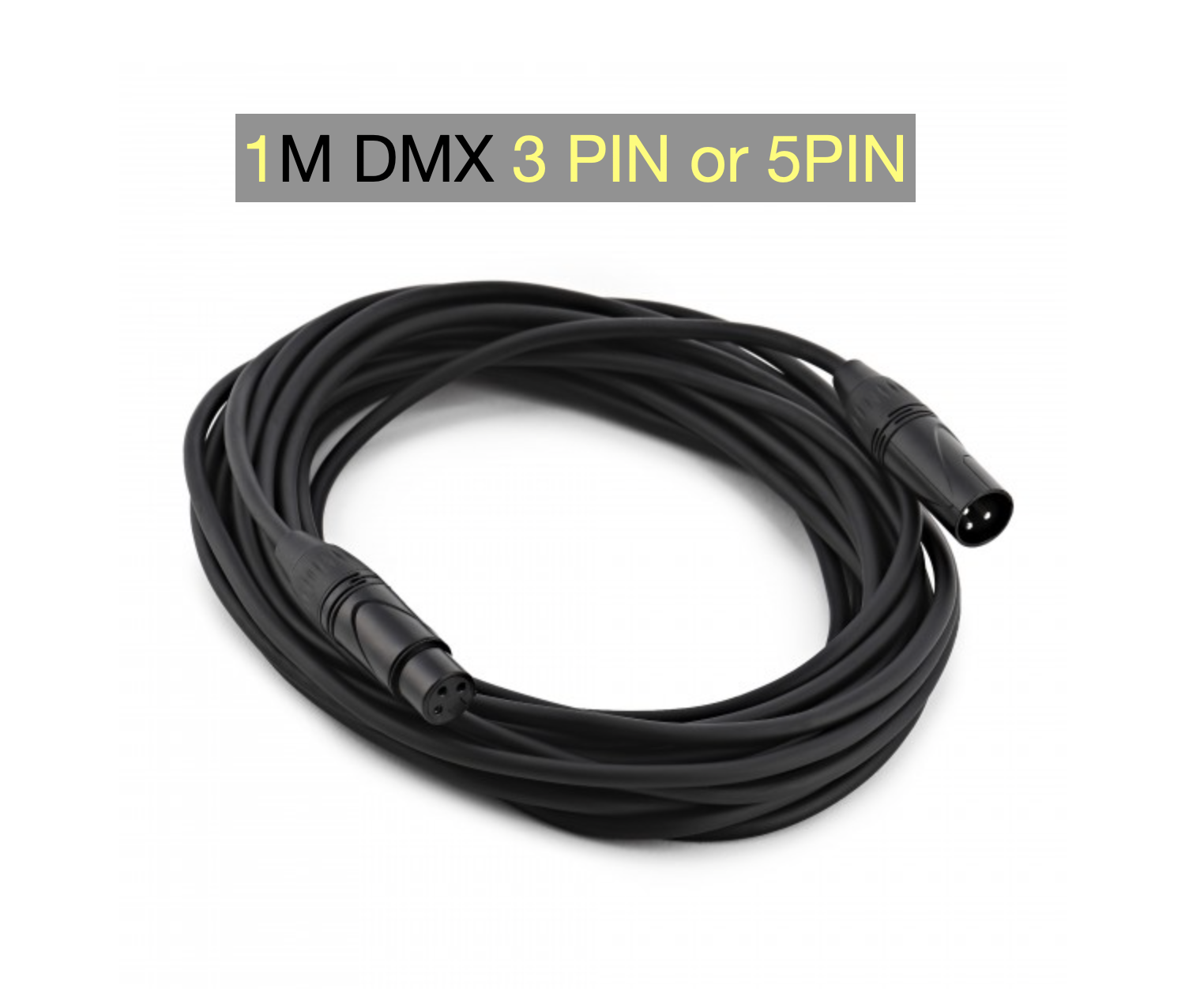 Dmx cable 1m 1 meter