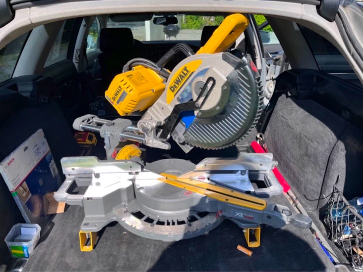 Listepakke fra dewalt. alt på batteri!