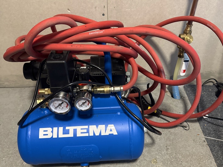 Biltema pikkukompura (todella hiljainen)