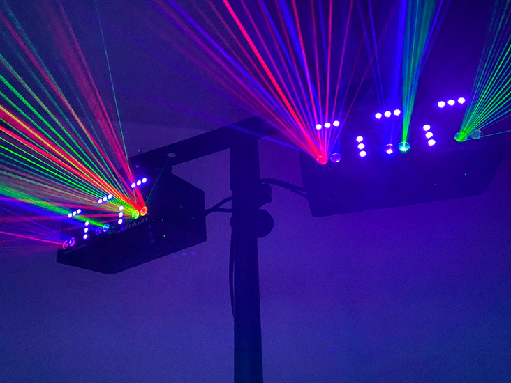 Partyljus ktv (21 rgb+uv)