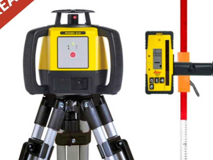 Proffslaser för markarbeten