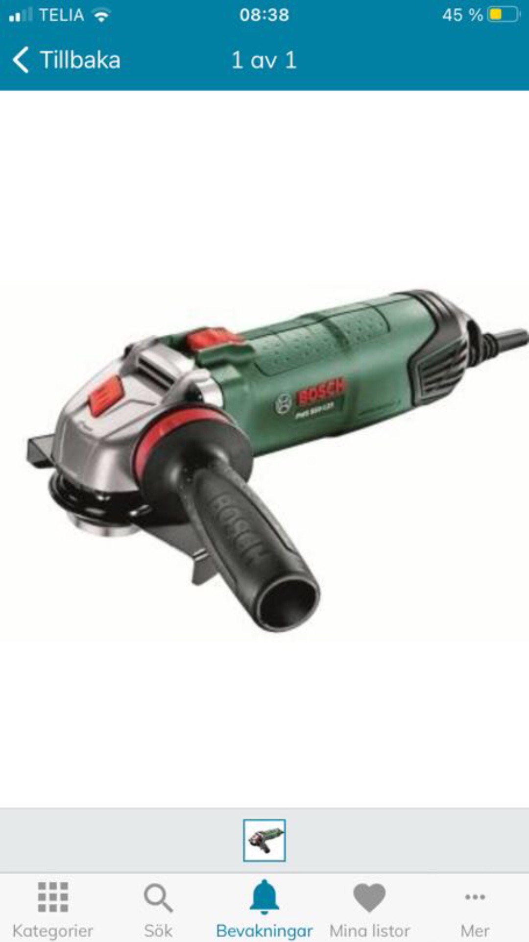 Bosch pws 850-125
