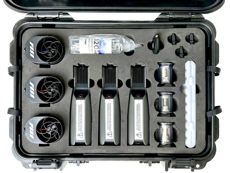 Håndholdt røykmaskinpakke