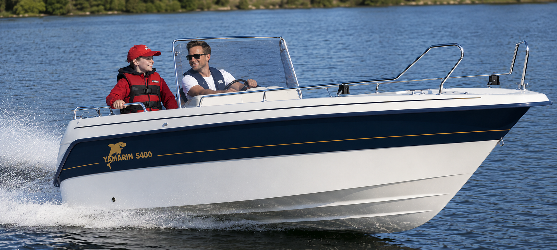 Yamarin 5400br för fiske & dagsutflykt 