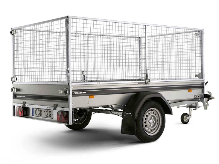 Fogelsta tippbart släp med nätgrind -20
