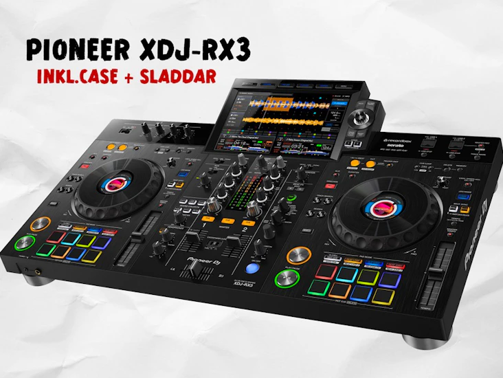 Pioneer rx3 inkl. case + tillbehör
