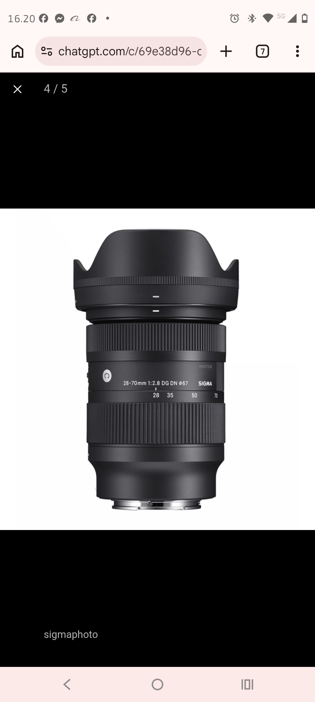 Sigma 28-70mm f/2.8 dg dn contemporary

