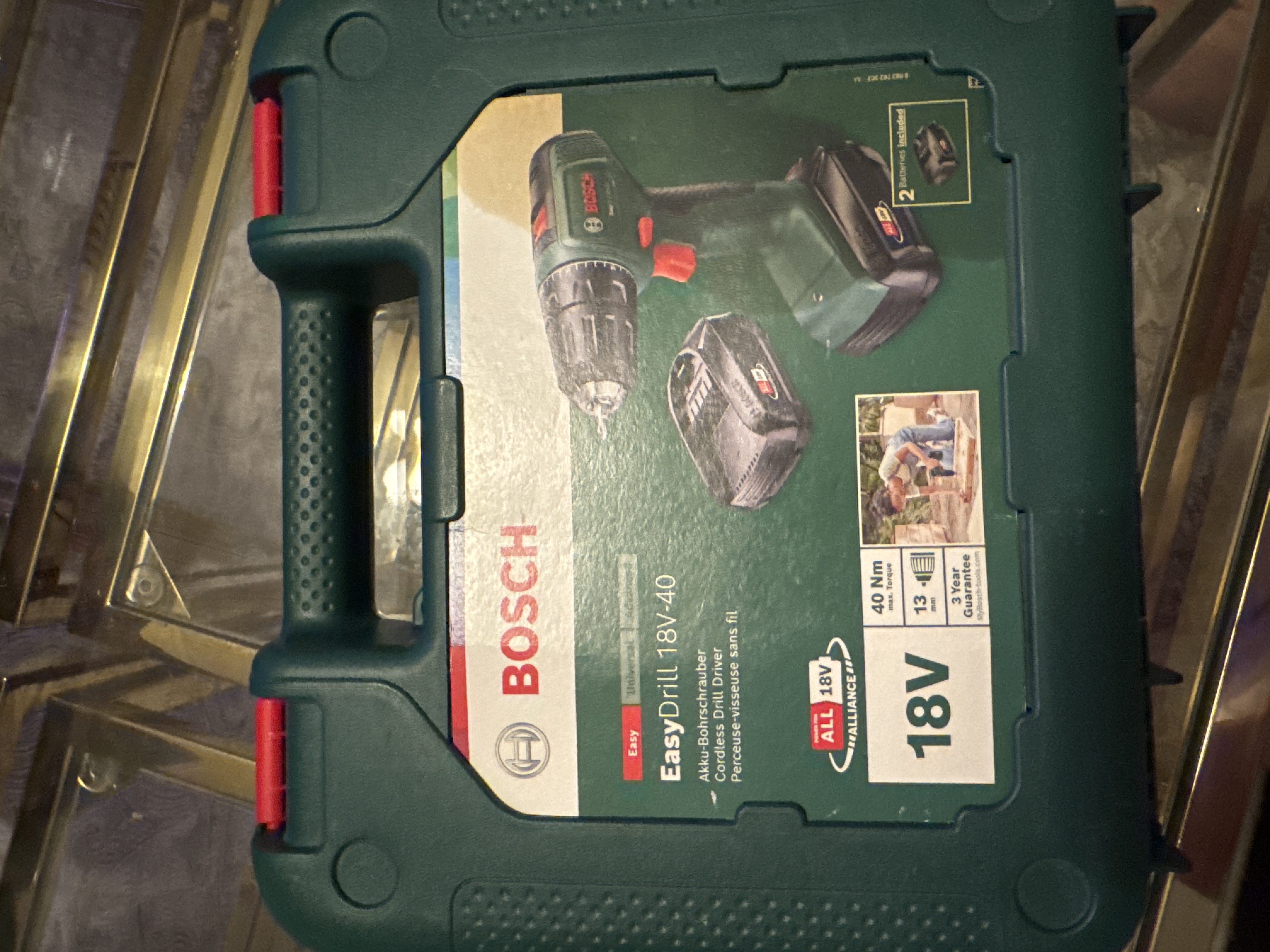 Bosch skruvdragare easy drill 18v-40