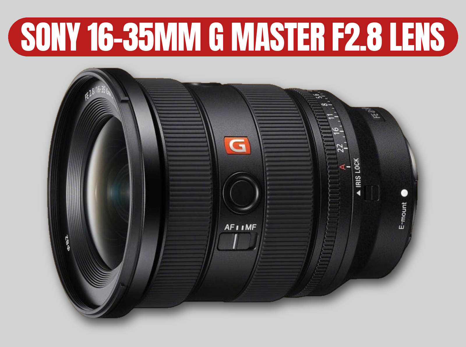 Sony fe 16-35mm f/2.8 gm g master lens | wide angle zoom / full frame / e-mount