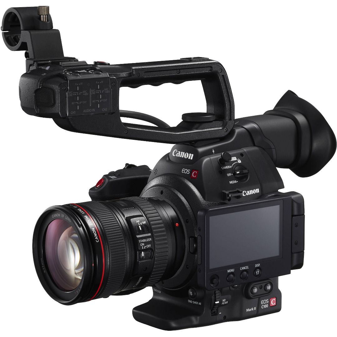 Canon eos c100 mark ii cinema eos 
