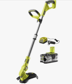 Smidig & flexibel grästrimmer – batteridriven med kantklippning