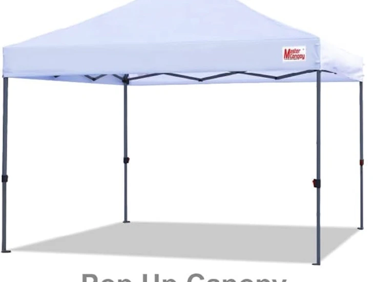 Canopy heavy duty pop-up gazebo tent (2.5x2.5m,white)
