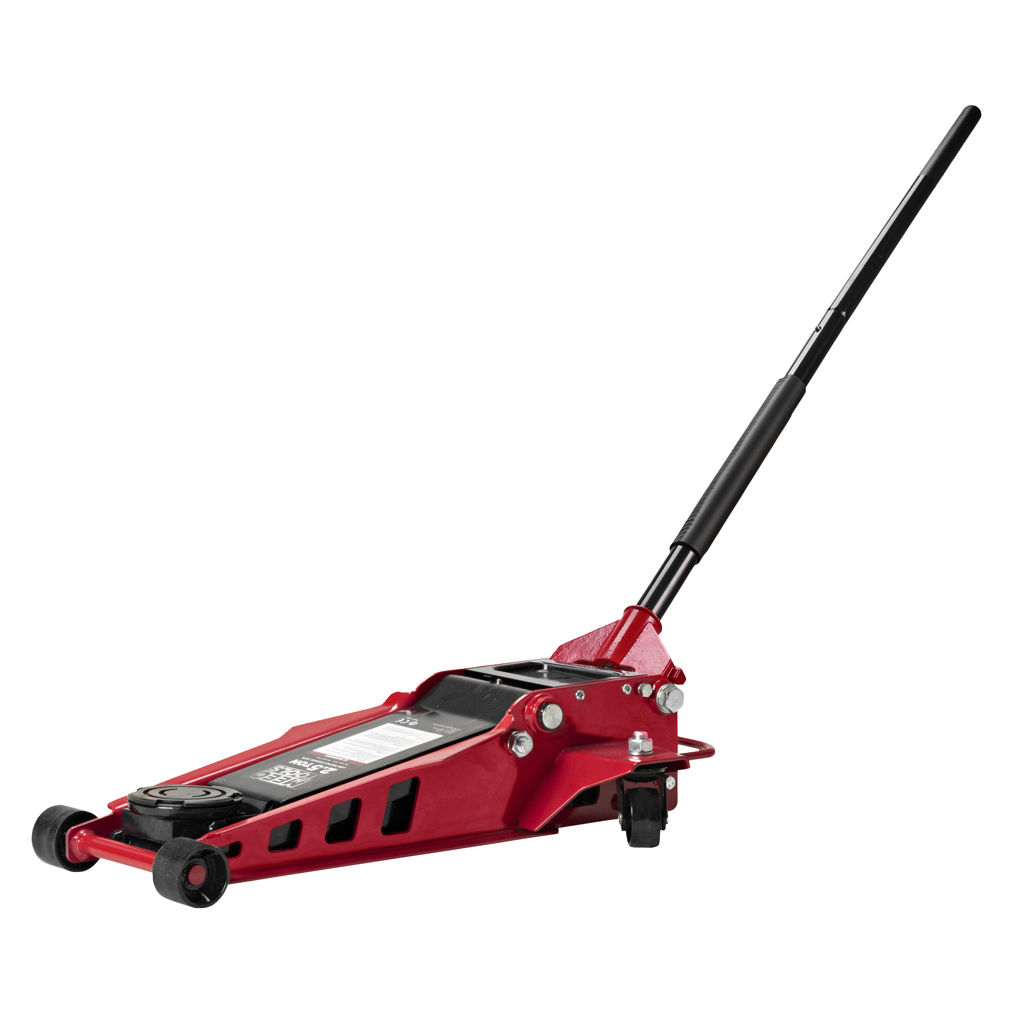 2.5 ton låglyftande domkraft + pallbockar