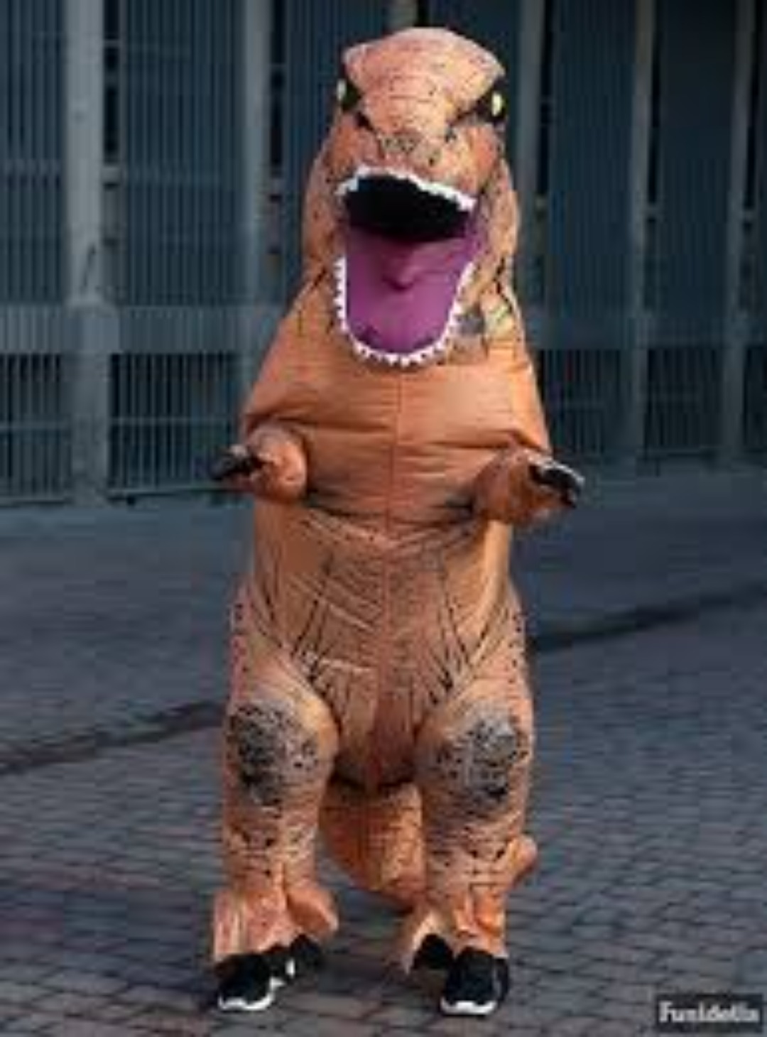 T-rex dinosauriedräkt