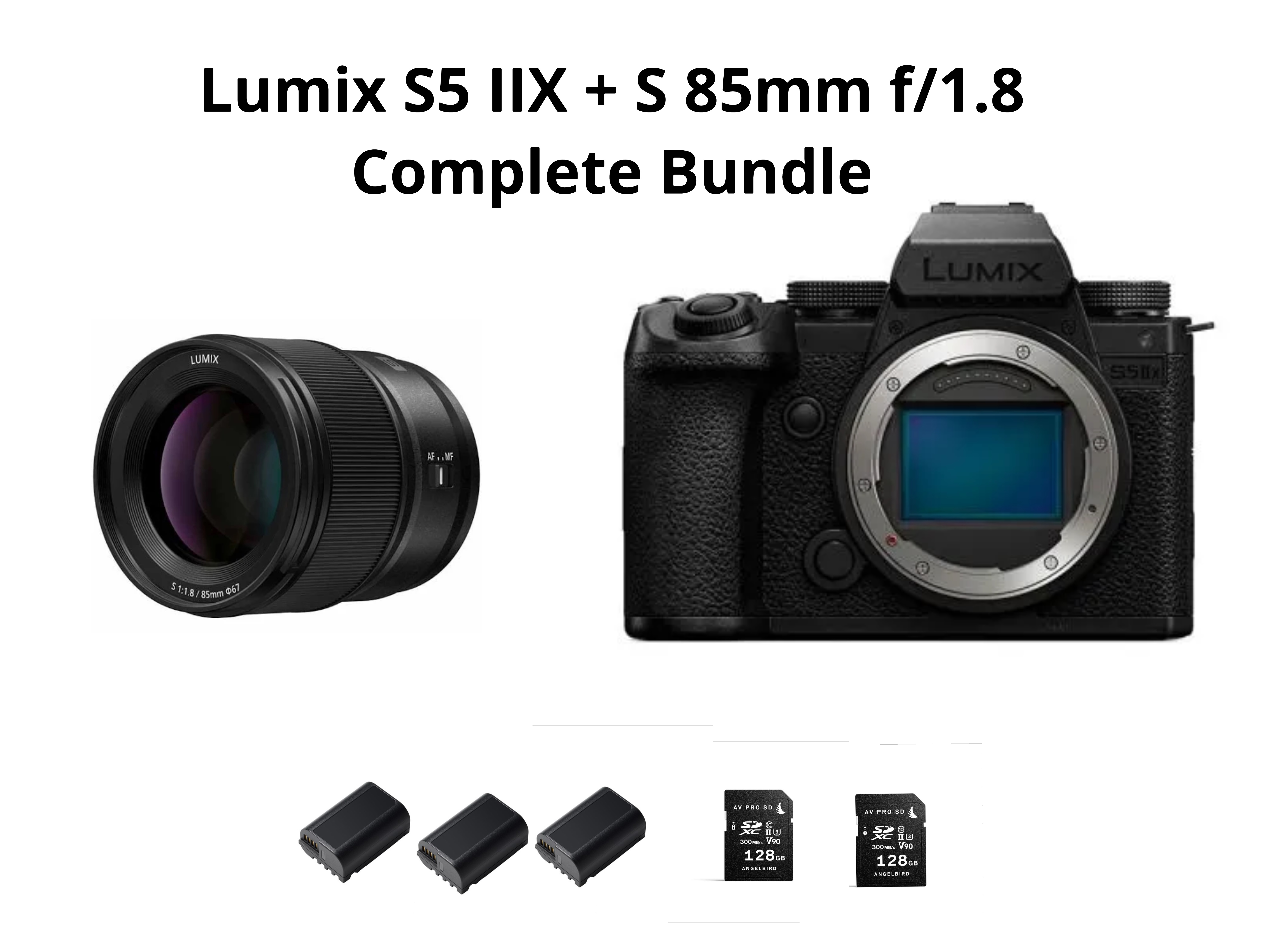 Lumix s5iix + s 85mm f/1.8 ( lumix s5 ii )