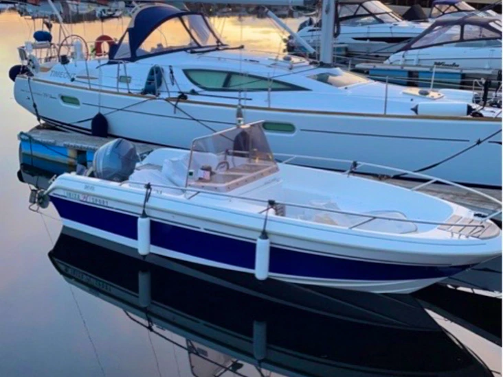 Ibiza 20 sport med yamaha 100 firetakter