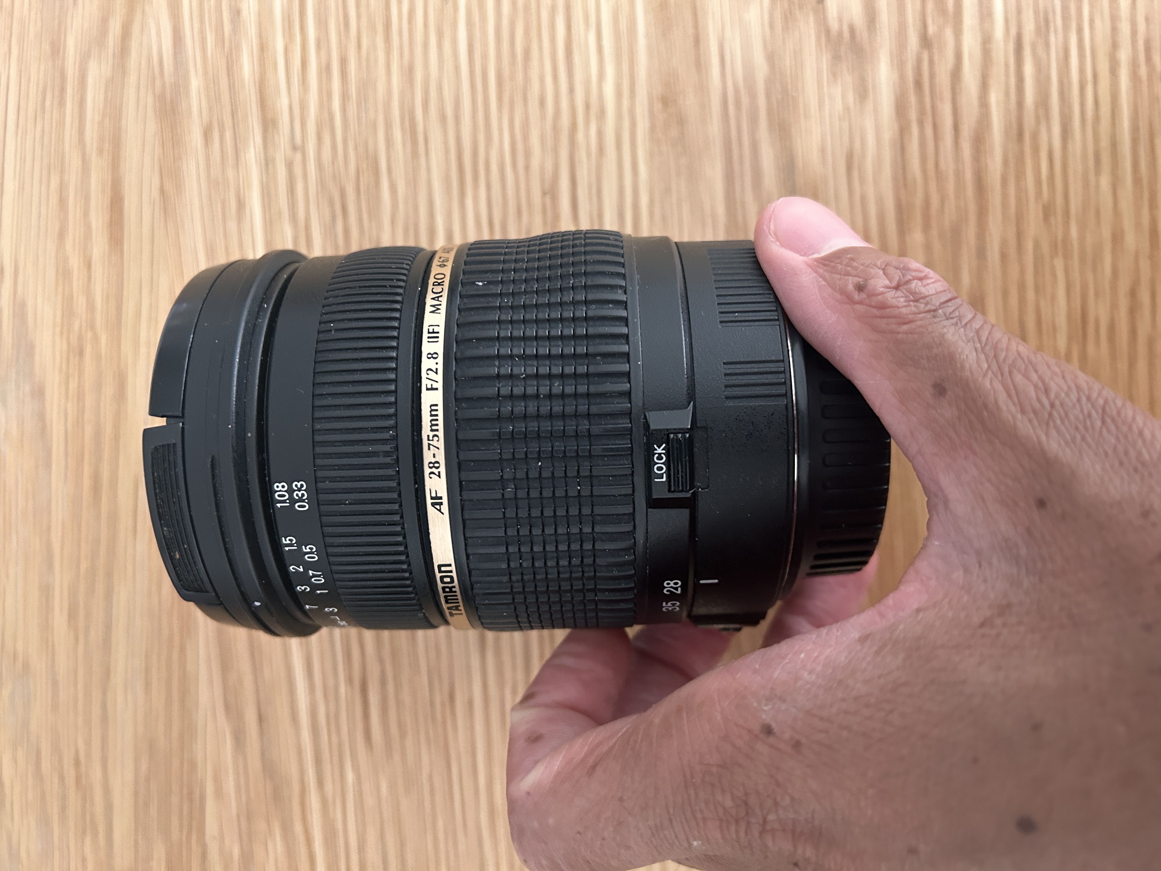 Tamron 28-75 xr di sp canon ef