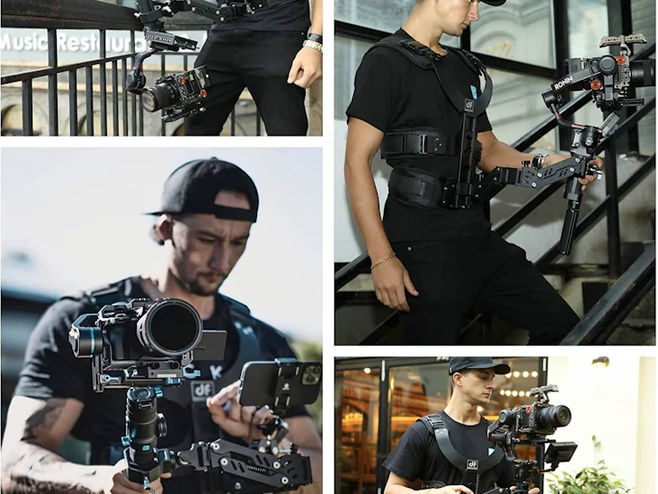 Proffsig stödväst för gimbal filmning