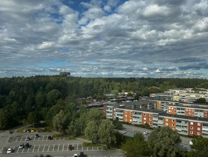 parkering nära täby centrum