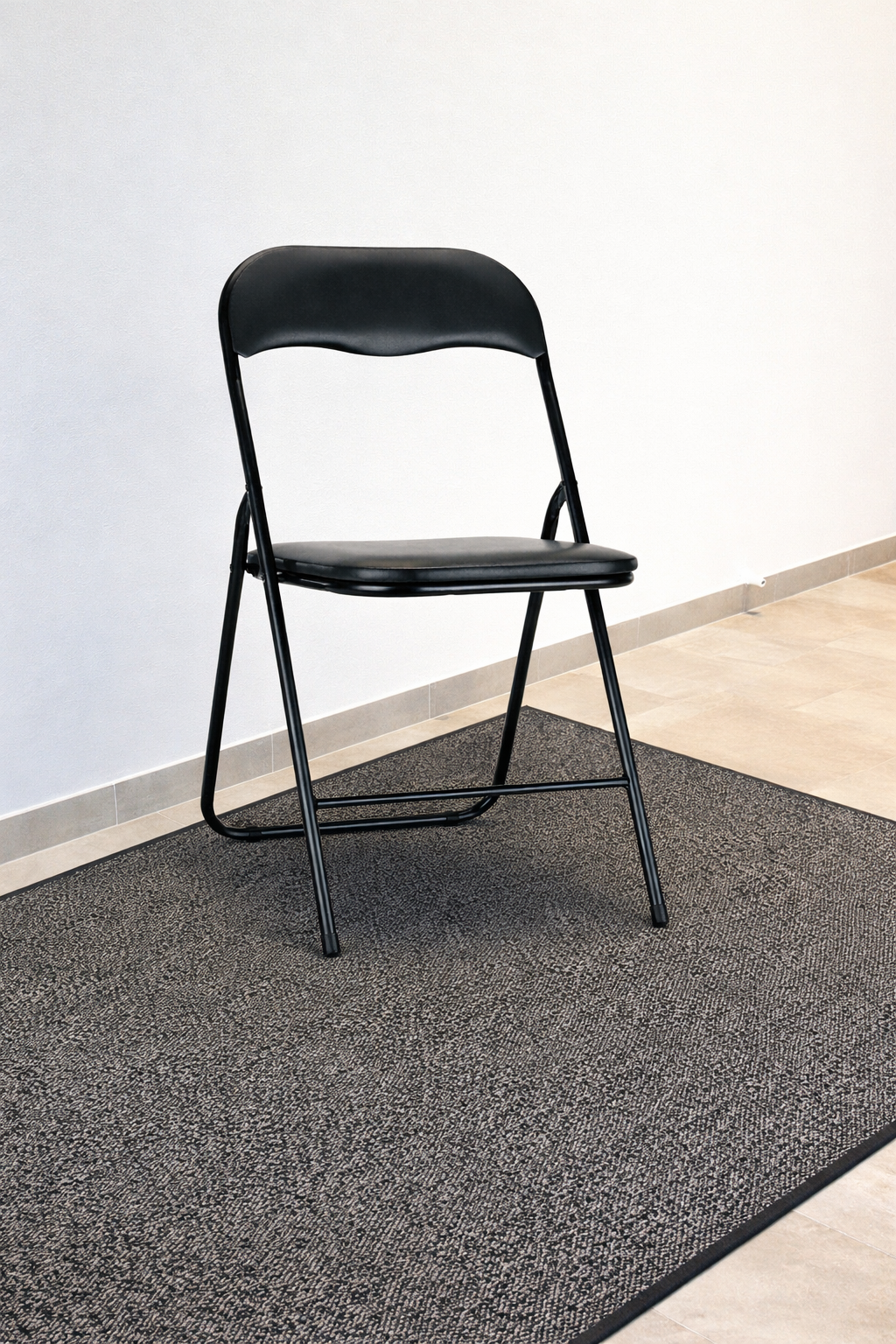 10 st svarta klappstolar 