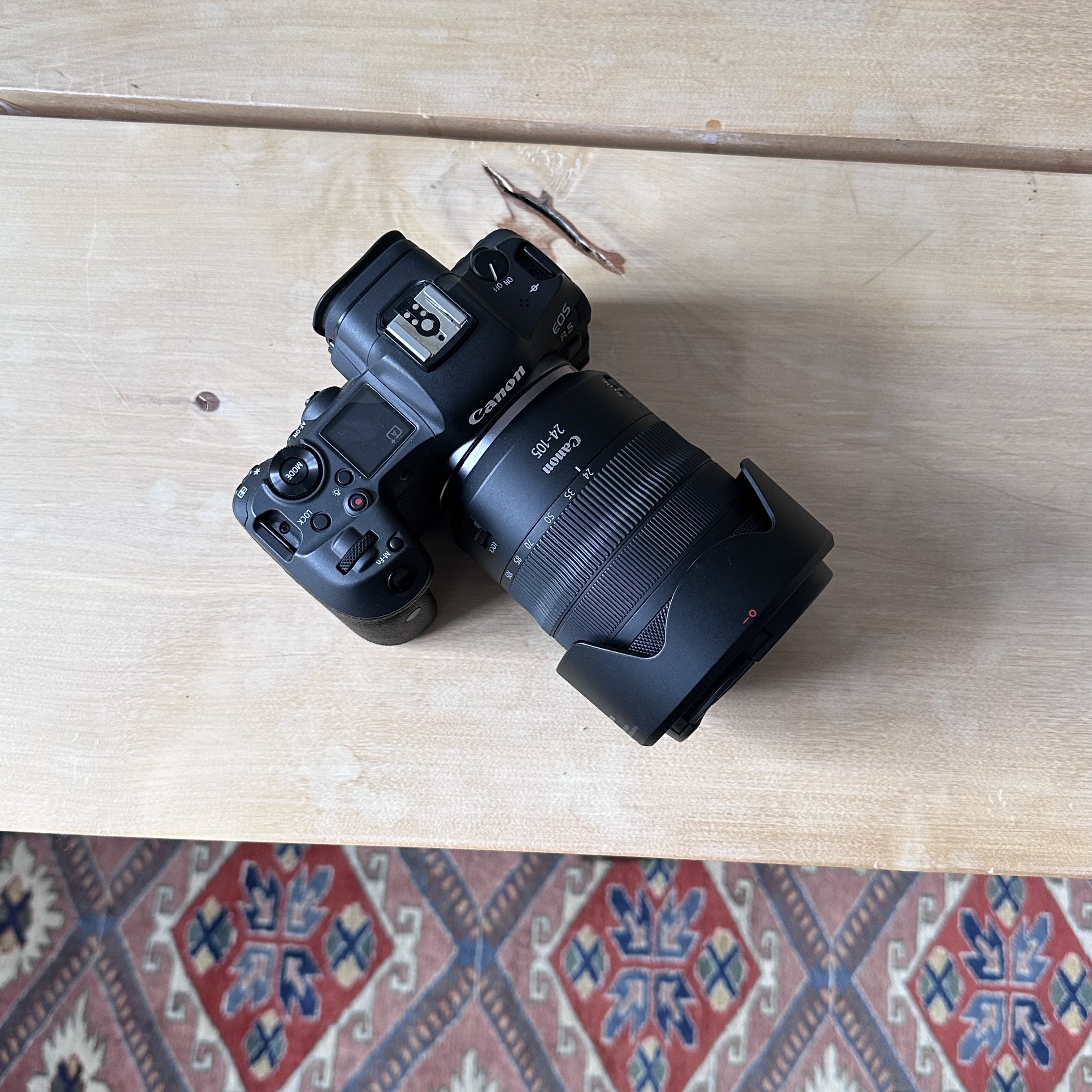 Canon rf 24-105mm f4 objektiv.