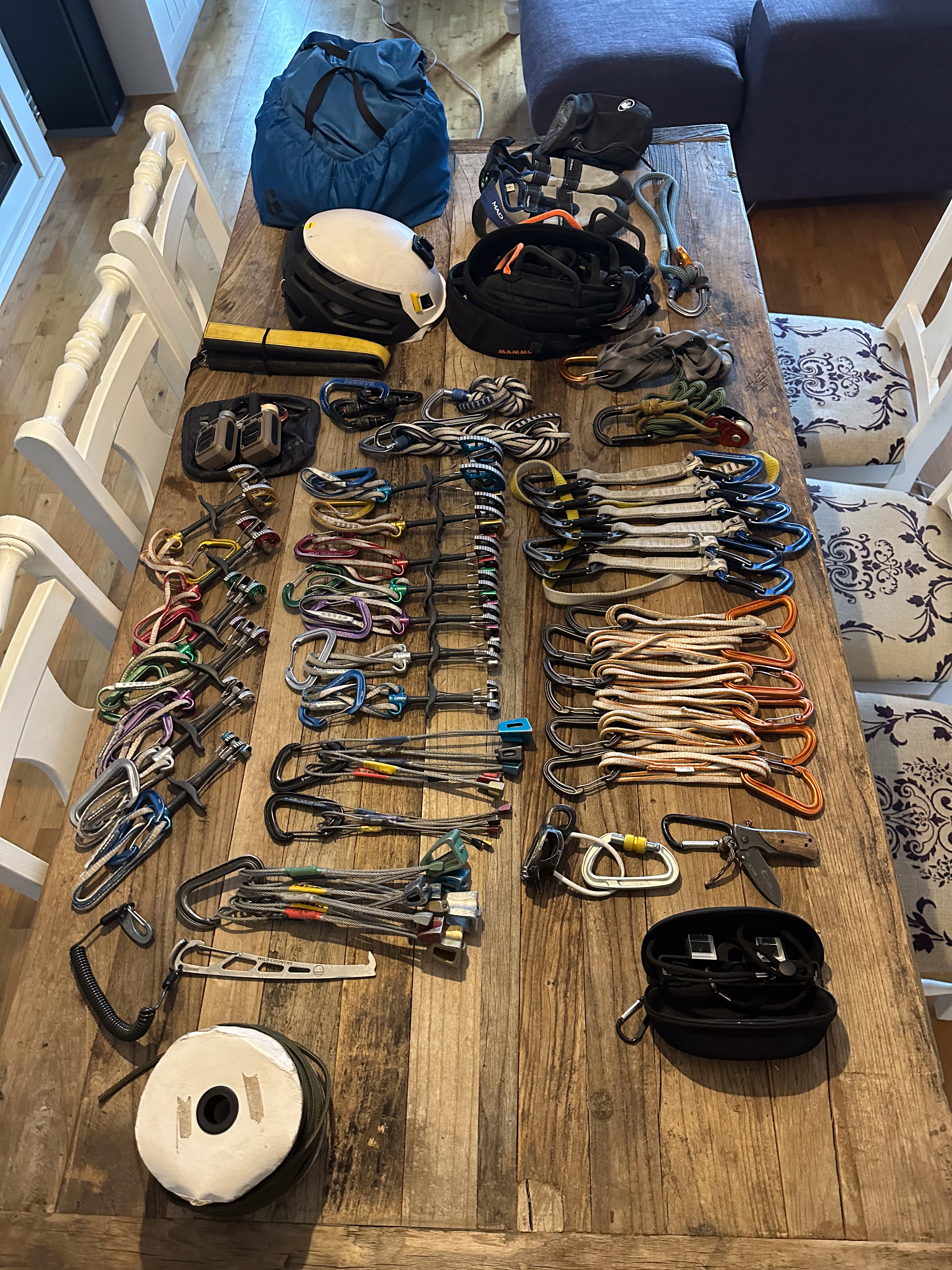 Tradklatrepakke til leie – komplett rack + alt du trenger